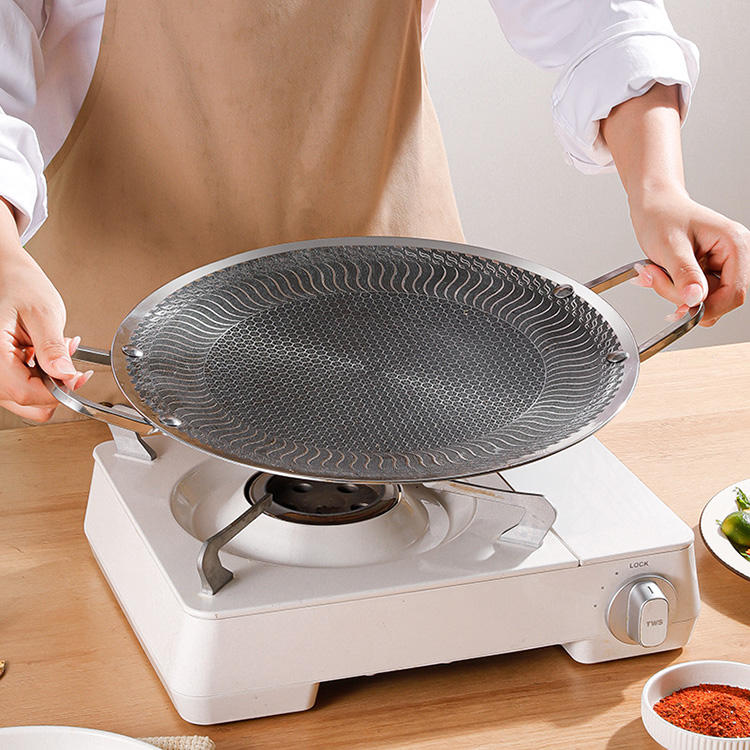 Honeycomb 316 Steel Flat pan