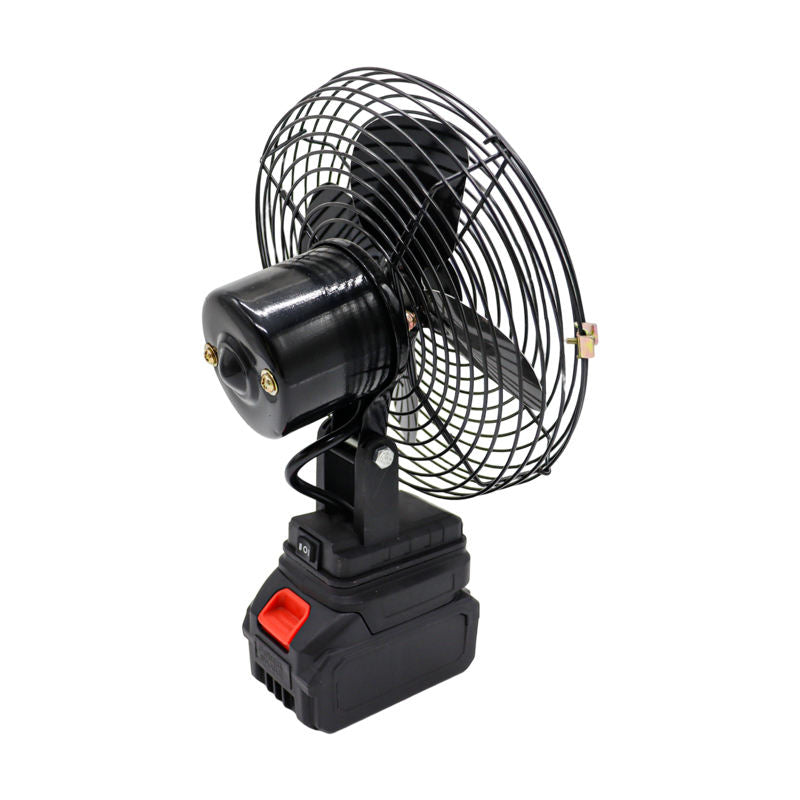 8-Inch Lithium Electric Metal Fan – Portable, Stable &amp; Rechargeable