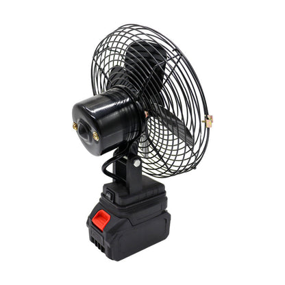 8-Inch Lithium Electric Metal Fan – Portable, Stable &amp; Rechargeable