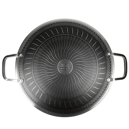 Honeycomb 316 Steel Flat pan