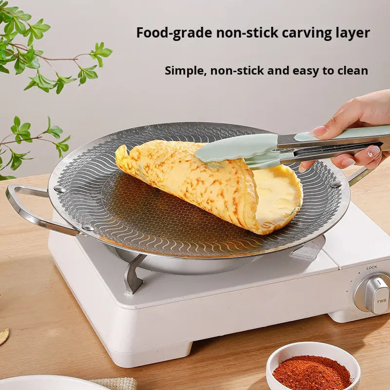 Honeycomb 316 Steel Flat pan