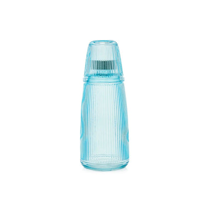 1300ml Borosilicate Glass Water Bottle with Removable Cup Lid – Hot & Cold Beverage Bottle