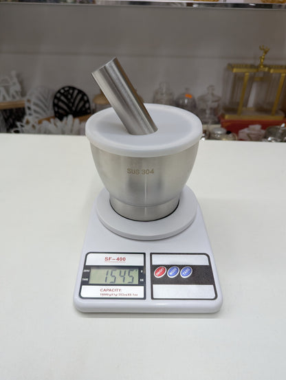Kitchen 304 Stainless Steel Mini Mortar and Pestle for Herb Spice